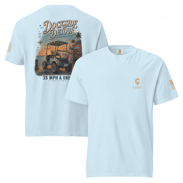 Cartin’ Dockside Detour Garment-Dyed Tee