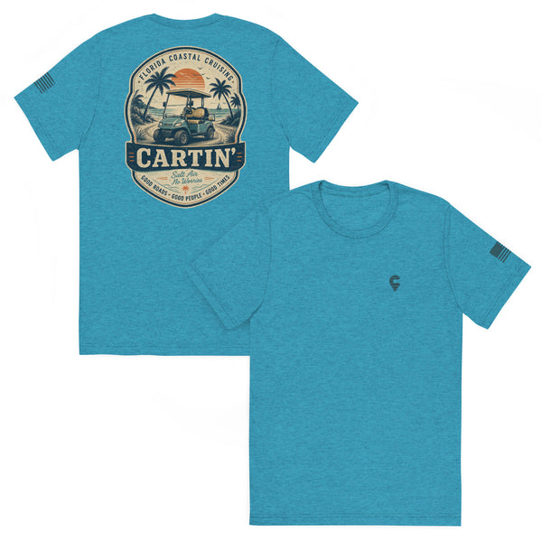 Cartin’ Florida Coastal Cruisin’ Tri-Blend Tee
